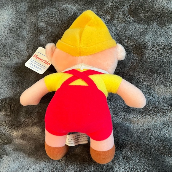 Disney Pinocchio Plush Stuffed Doll Toy Animated Classic Film 8" 1980 Vintage - Picture 5 of 6